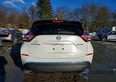 2016 Nissan Murano S z USA, uszkodzony, nr VIN 5N1AZ2MH7GN153344